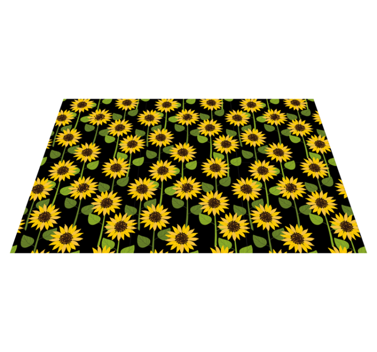 Original placemats sunflower patterned surface - TenStickers