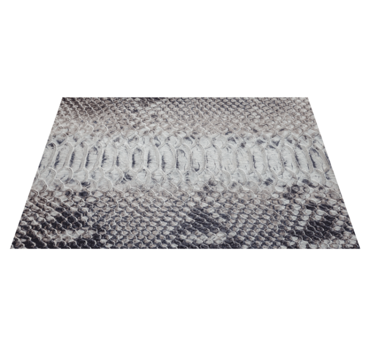 Textured placemats snake skin design - TenStickers