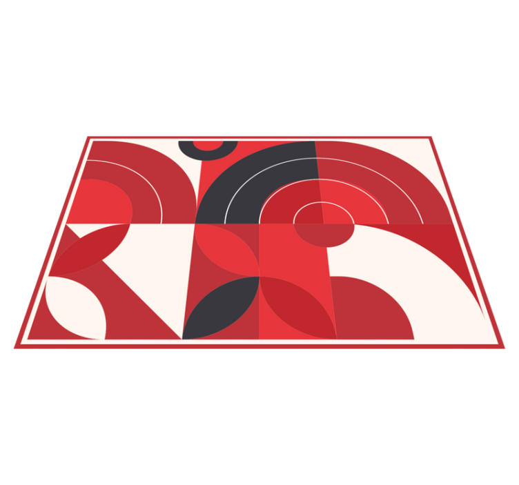 Modern placemats in bright geometric designs - TenStickers