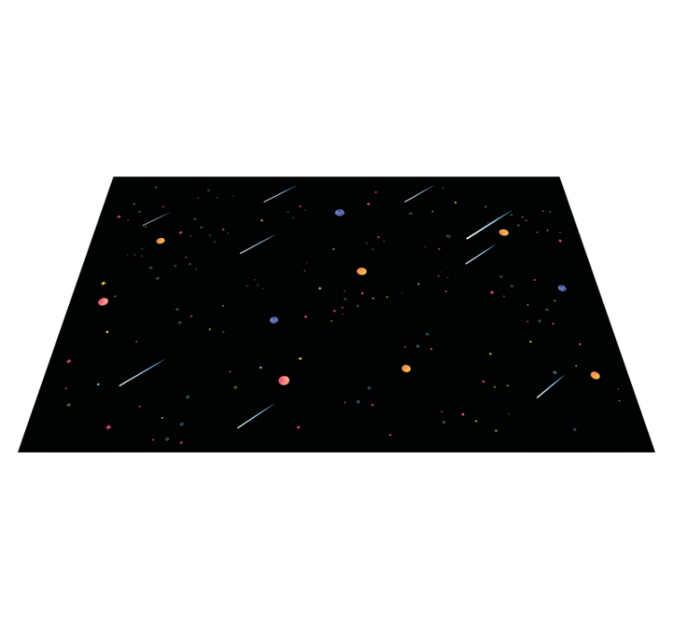 Children placemats space-themed kids meal - TenStickers