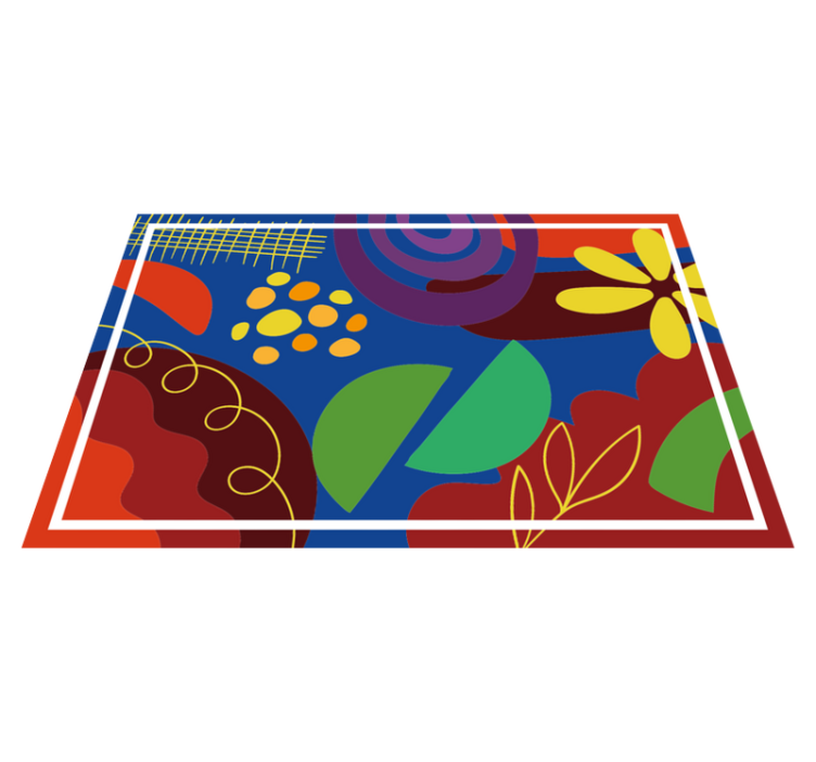 Original placemats with bold geometric designs - TenStickers