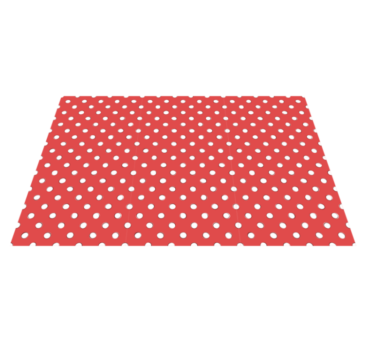 Original placemats polka dot design - TenStickers