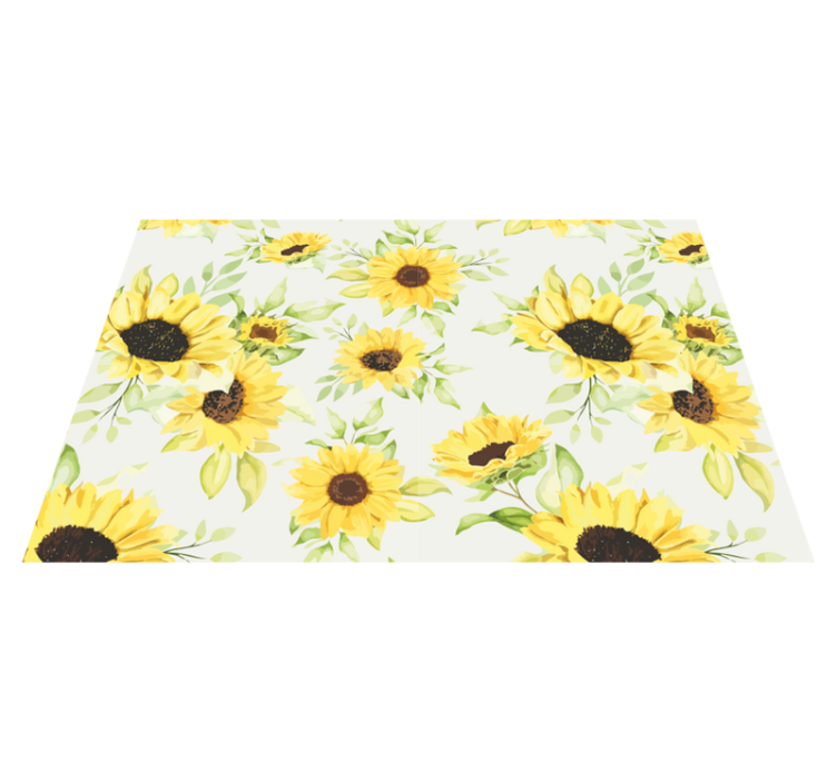 Original placemats sunflower design - TenStickers