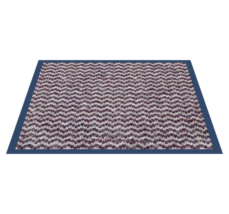 Textured placemats in textured purple surface - TenStickers