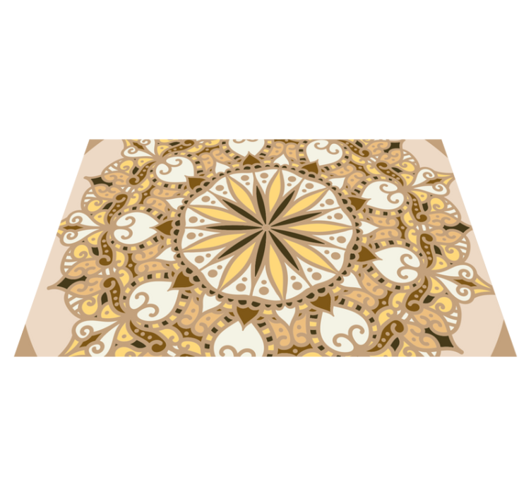 Original placemats with intricate geometric design - TenStickers