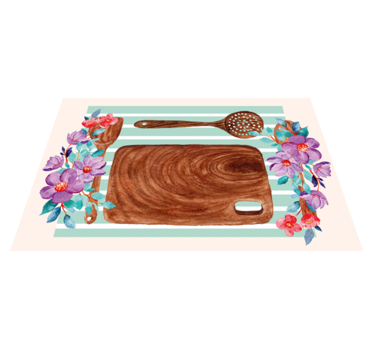 Original placemats for an elegant culinary scene - TenStickers
