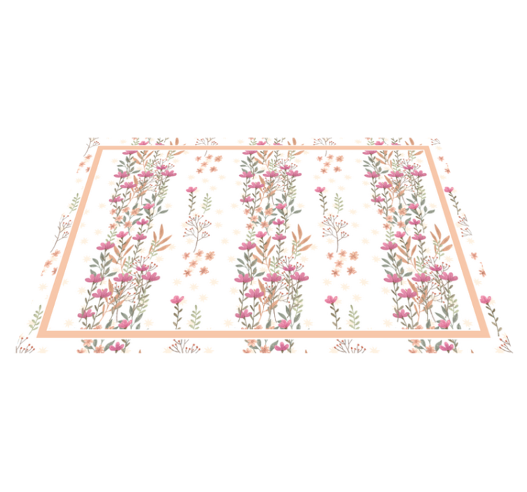 Original placemats graceful botanical design - TenStickers