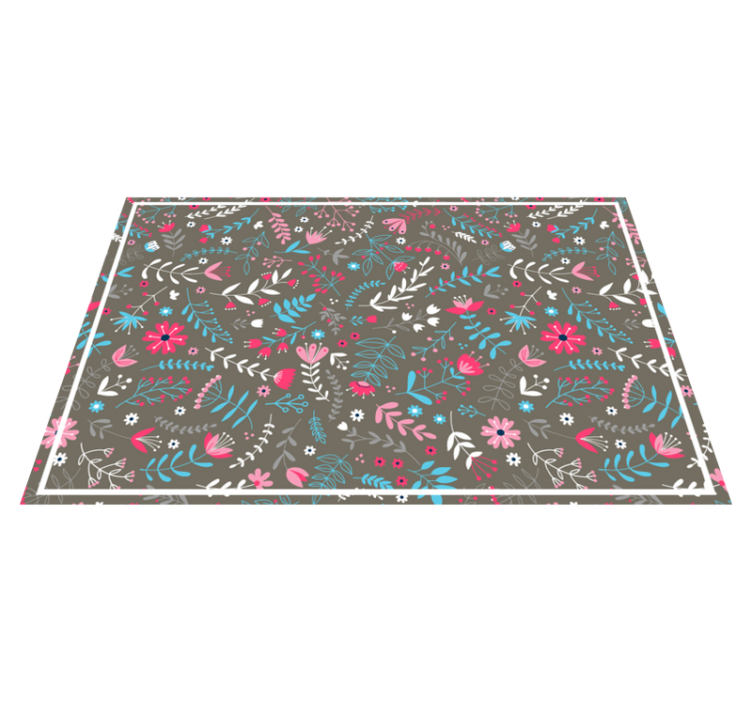 Textured placemats with botanical texture finish - TenStickers