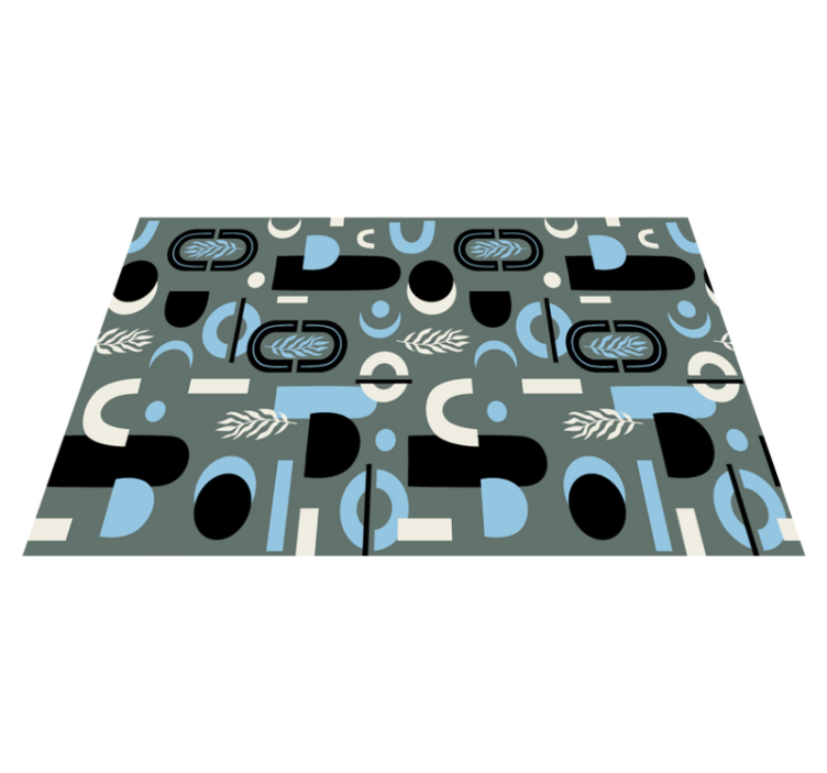 Modern placemats geometric design collection - TenStickers