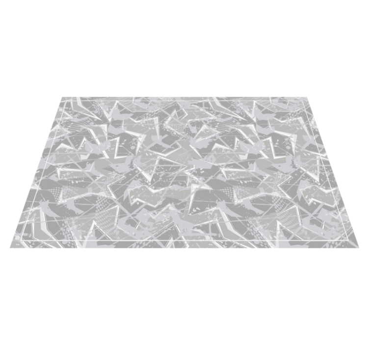 Textured placemats with abstract geometric designs - TenStickers