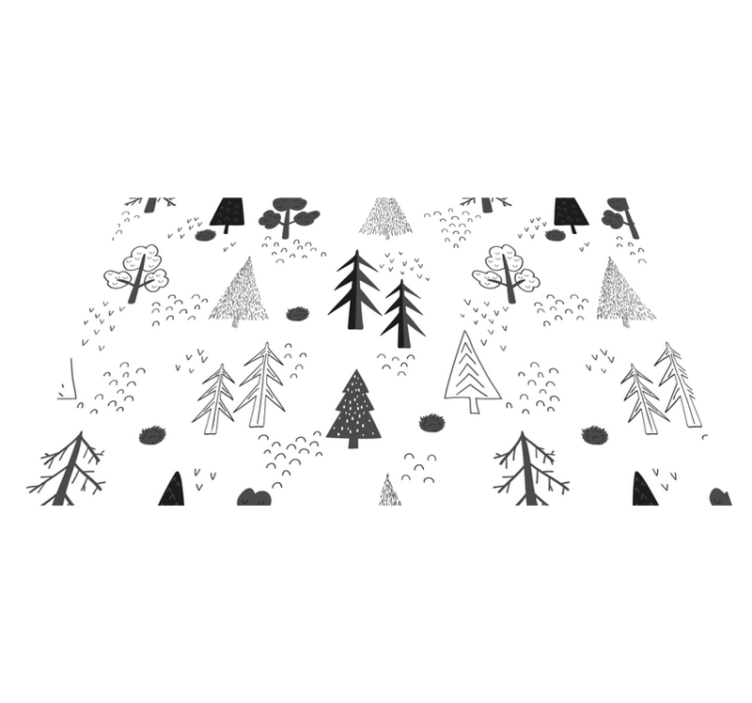 Textured placemats with nature inspired design - TenStickers