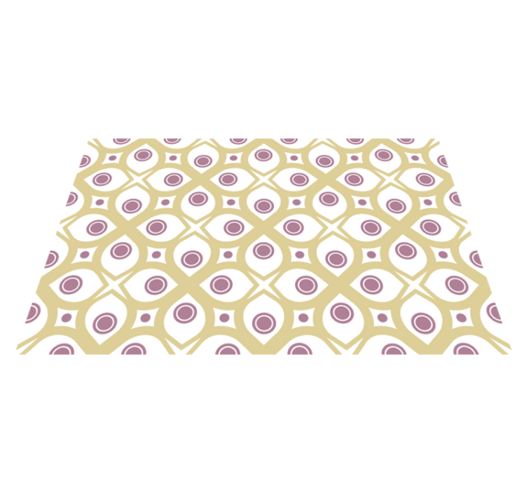Modern placemats geometric pattern design - TenStickers