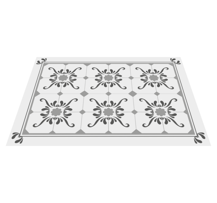 Gray "soleil" elegant placemats - TenStickers