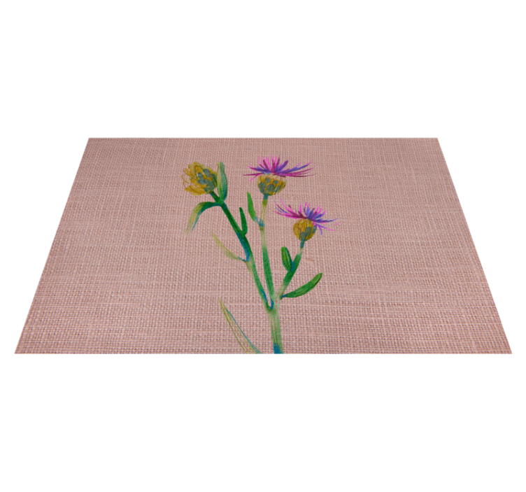 Woven Thistle is a type of fabric made from the fibers of a thist - TenStickers