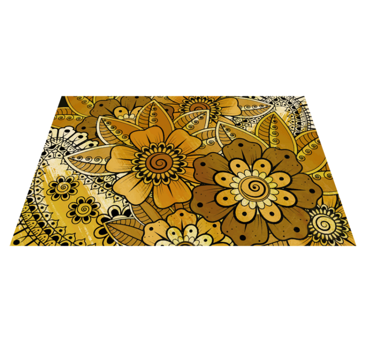 Paisley Indian Style paisley placemats - TenStickers