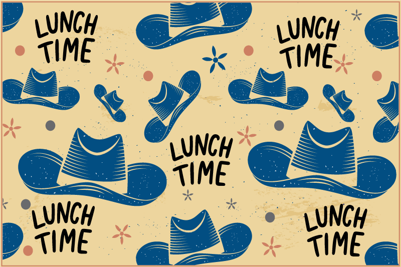 Original placemats for lunchtime fun - TenStickers