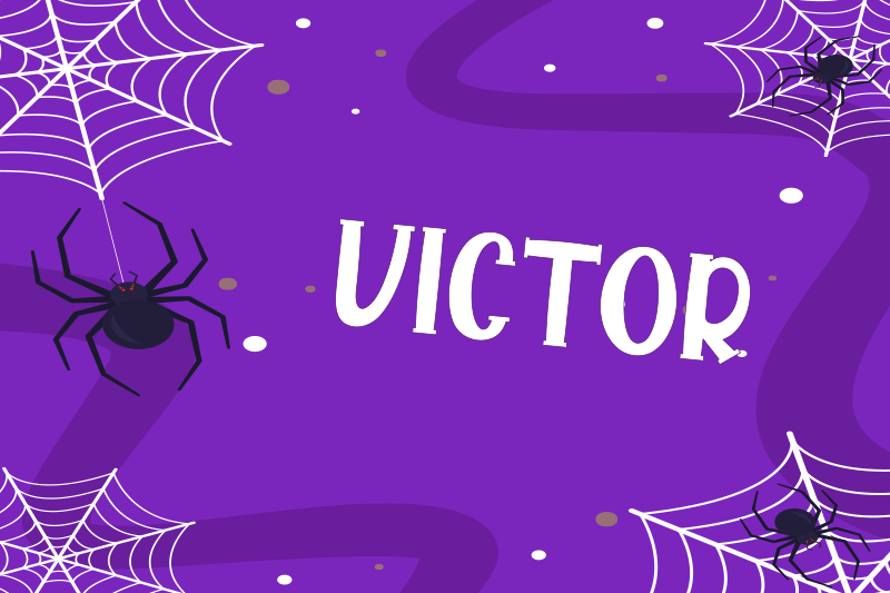 Halloween placemats featuring spooky spider webs - TenStickers