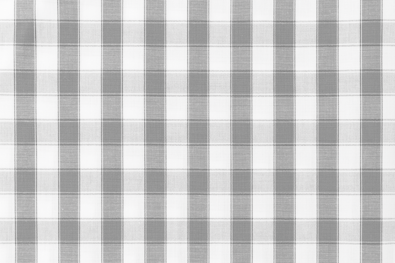 Textured placemats in classic checkered style - TenStickers