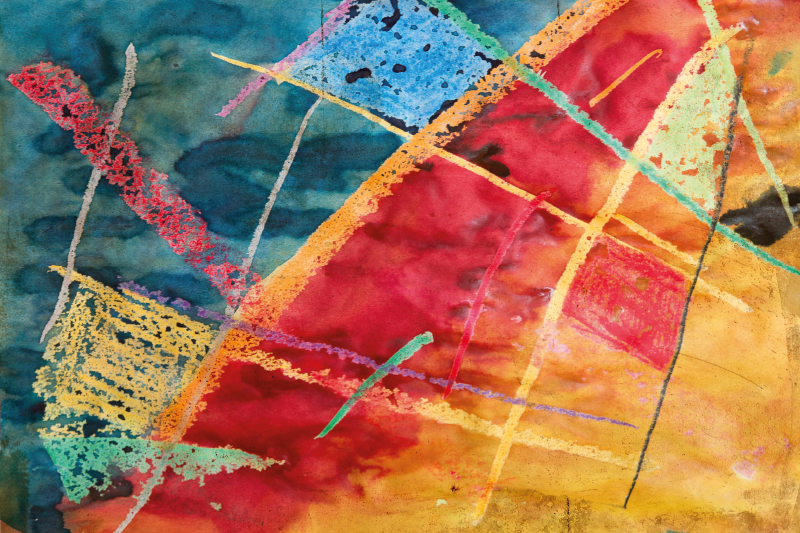 Original placemats vibrant geometric designs - TenStickers