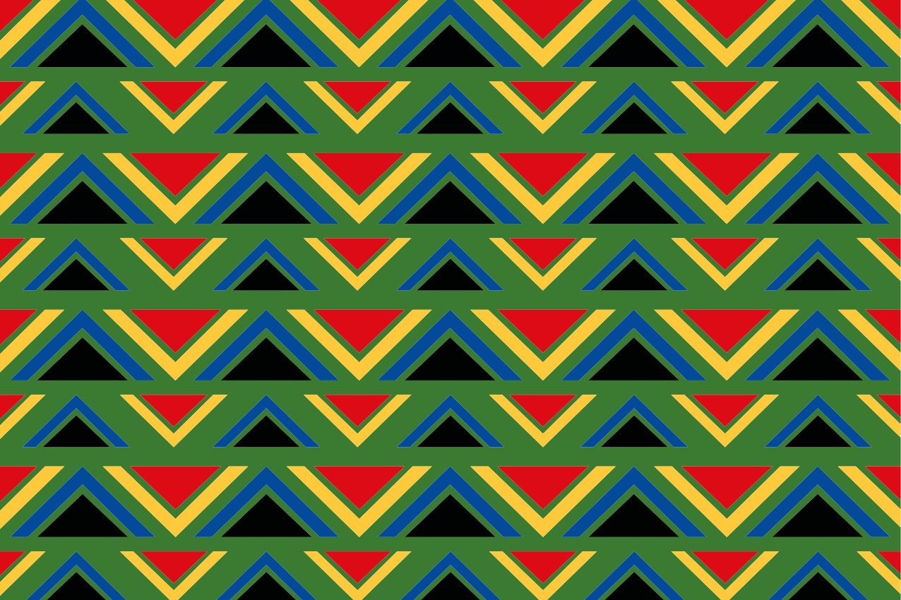 Original placemats in vibrant geometric style - TenStickers