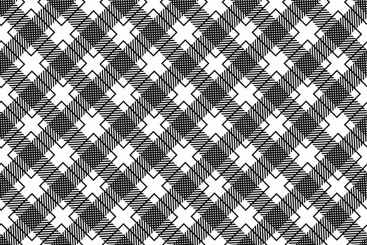 Textured placemats with geometric texture design - TenStickers