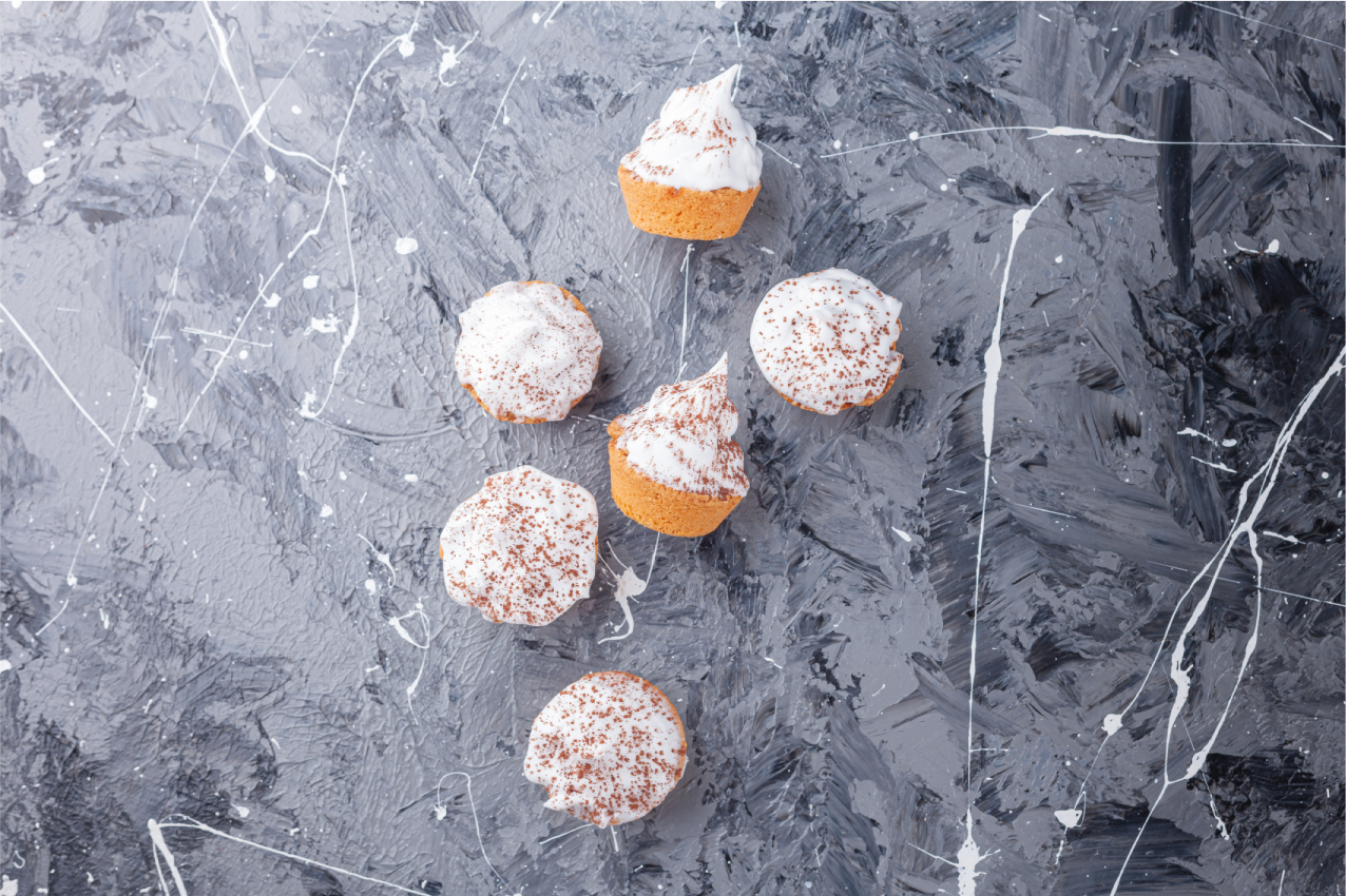 Original placemats for tasty mini cupcakes - TenStickers