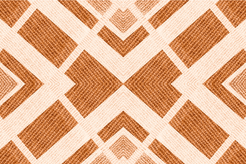 Textured placemats with geometric design - TenStickers