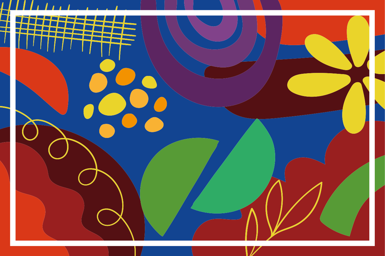 Original placemats with bold geometric designs - TenStickers