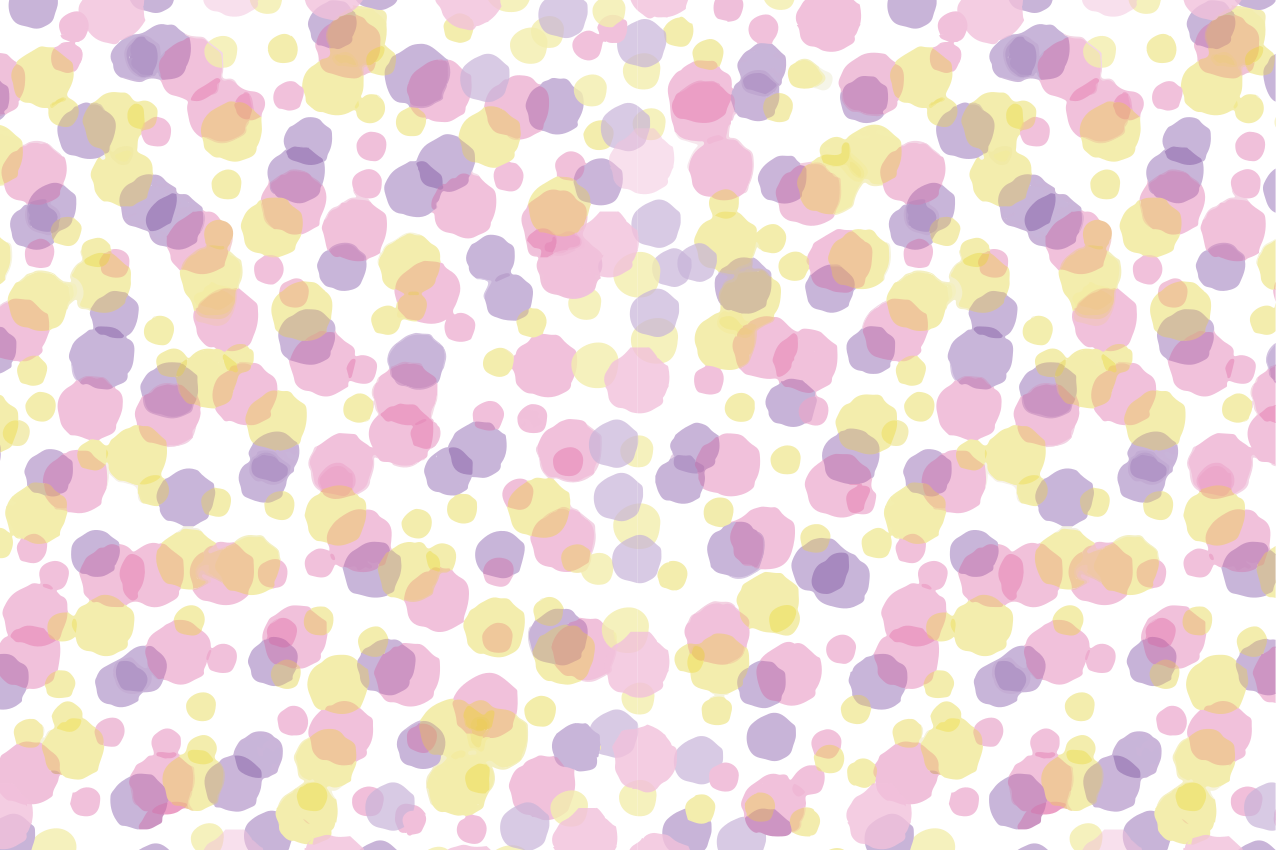 Textured placemats with vibrant abstract designs - TenStickers