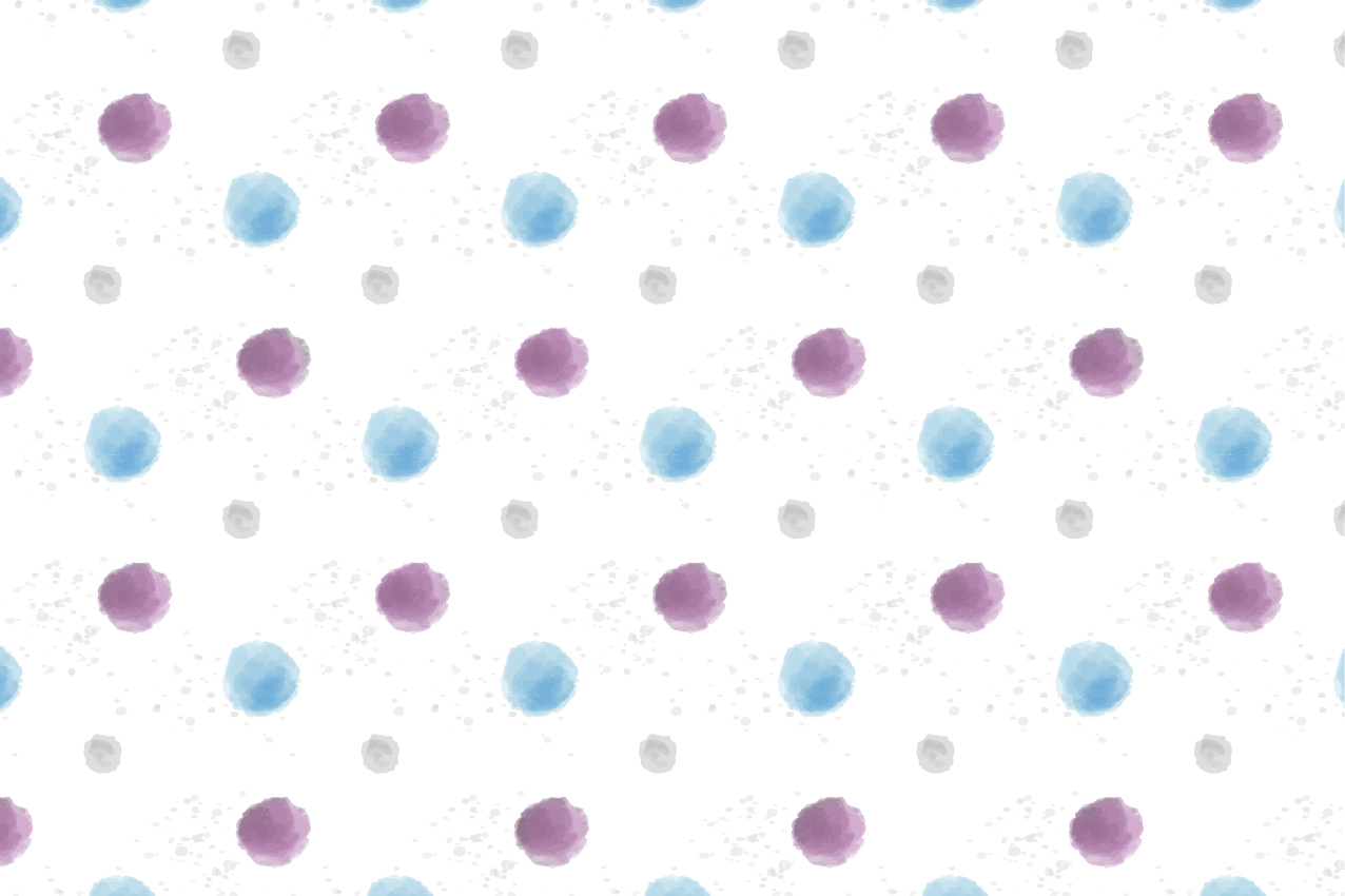 Textured placemats vibrant spotty circles - TenStickers