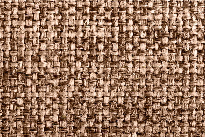 Textured placemats natural fiber weave - TenStickers
