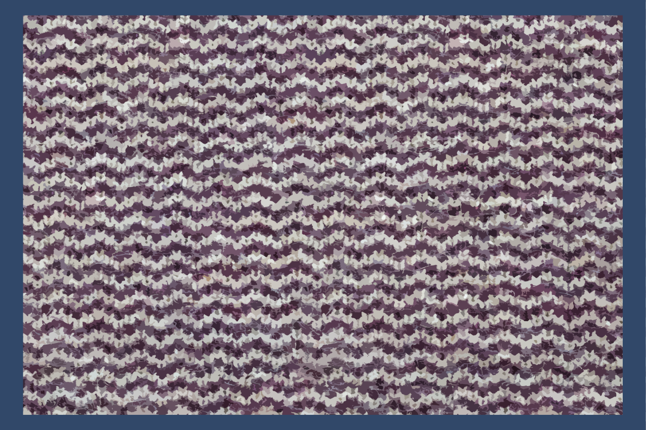 Textured placemats in textured purple surface - TenStickers
