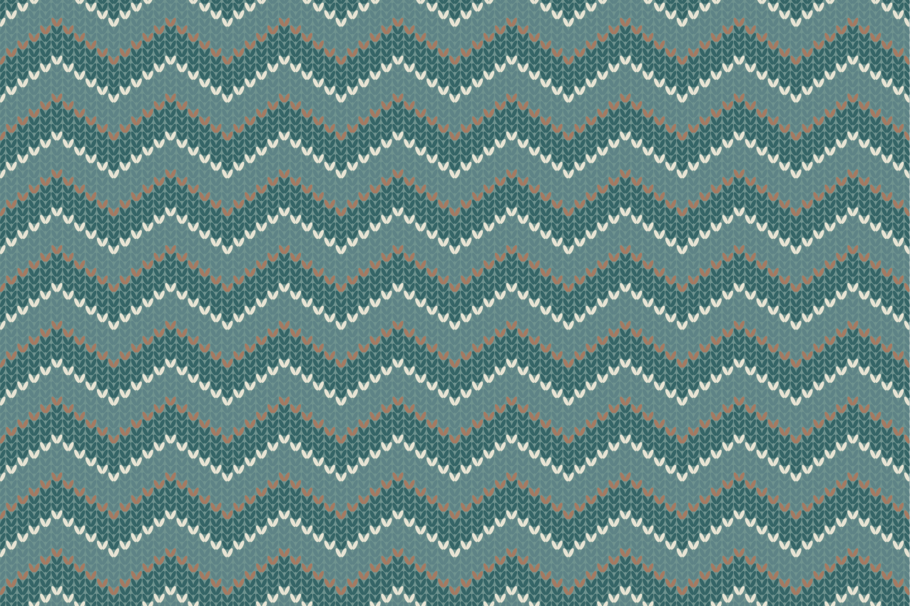 Textured placemats with wavy pattern design - TenStickers