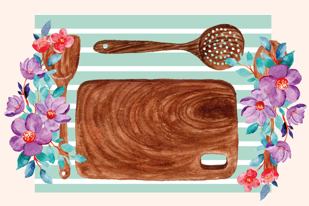 Original placemats for an elegant culinary scene - TenStickers