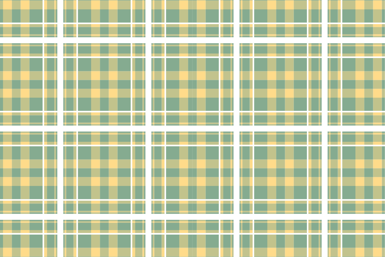Textured placemats in checkered pattern design - TenStickers