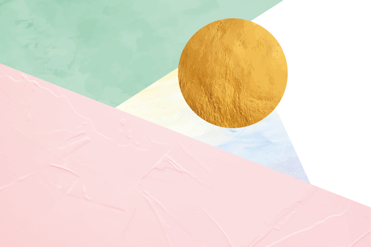 Modern placemats with textured geometric designs - TenStickers