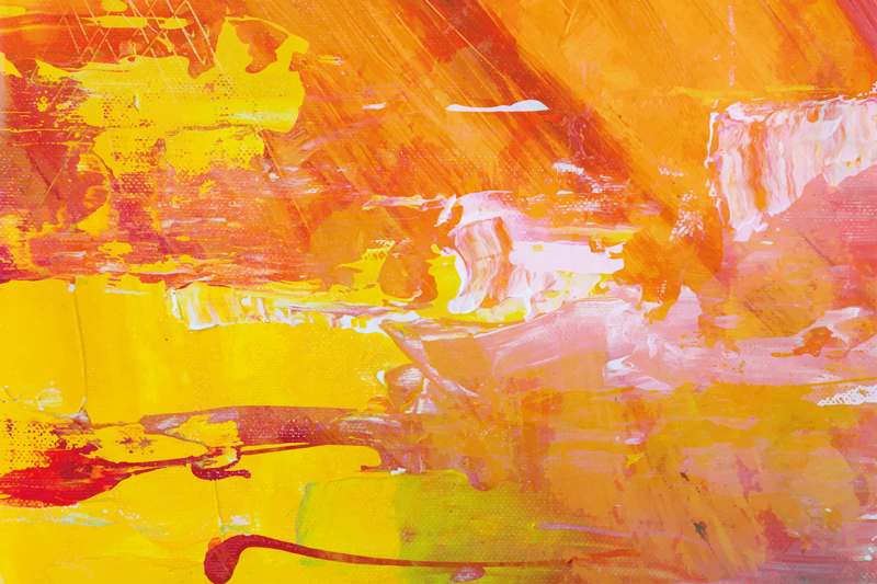 Textured placemats in abstract color swirl - TenStickers