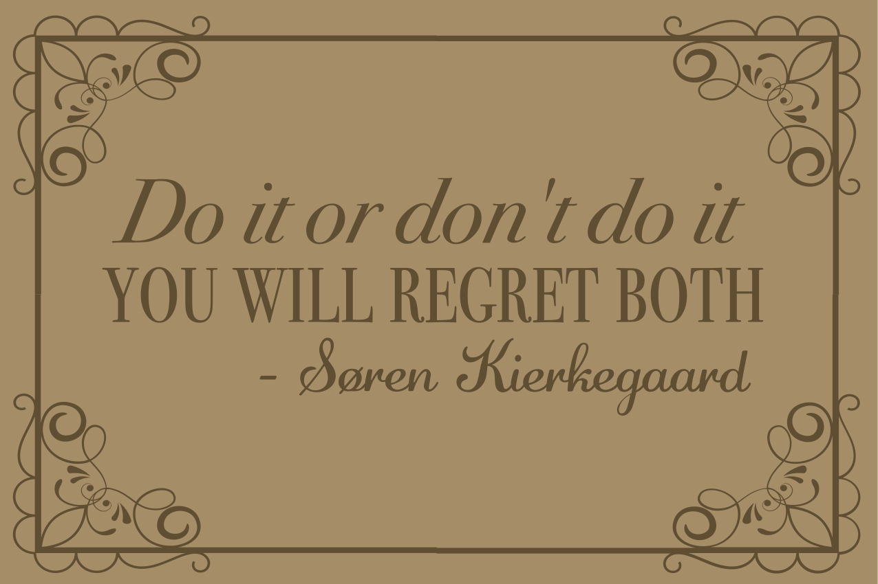 Quote placemats inspirational quote reminder - TenStickers