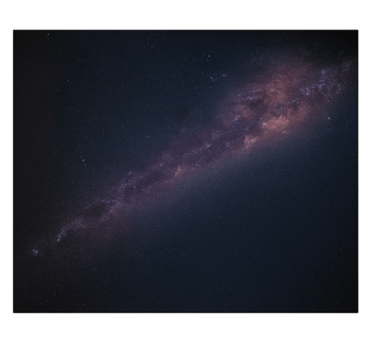 Galaxy with stars wall mural teen bedroom - TenStickers