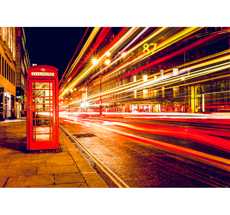 Streets of London wall mural - TenStickers