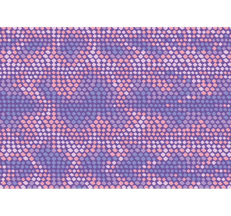 Pink and purple snake Urban Art Wall Mural - TenStickers