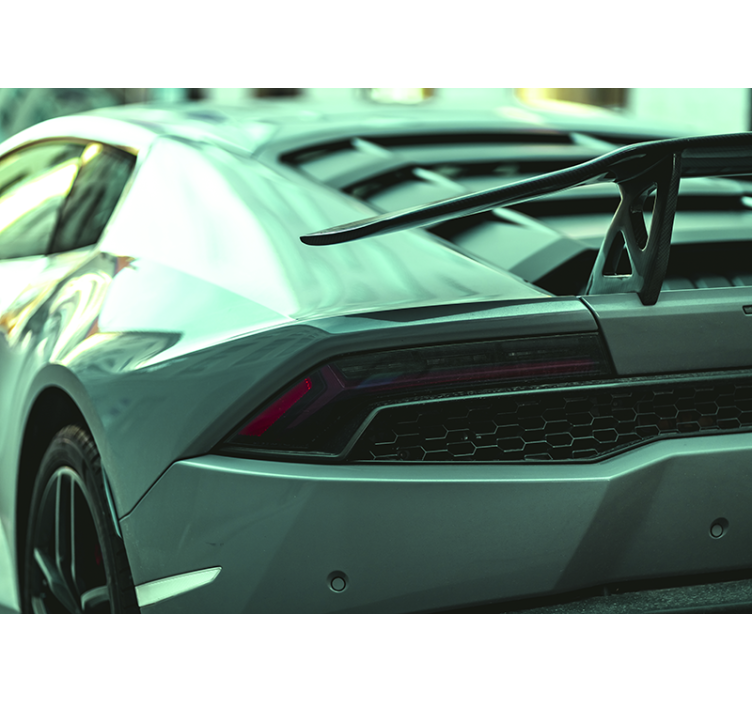 Sleek Sports Car wall mural vehicle - TenStickers