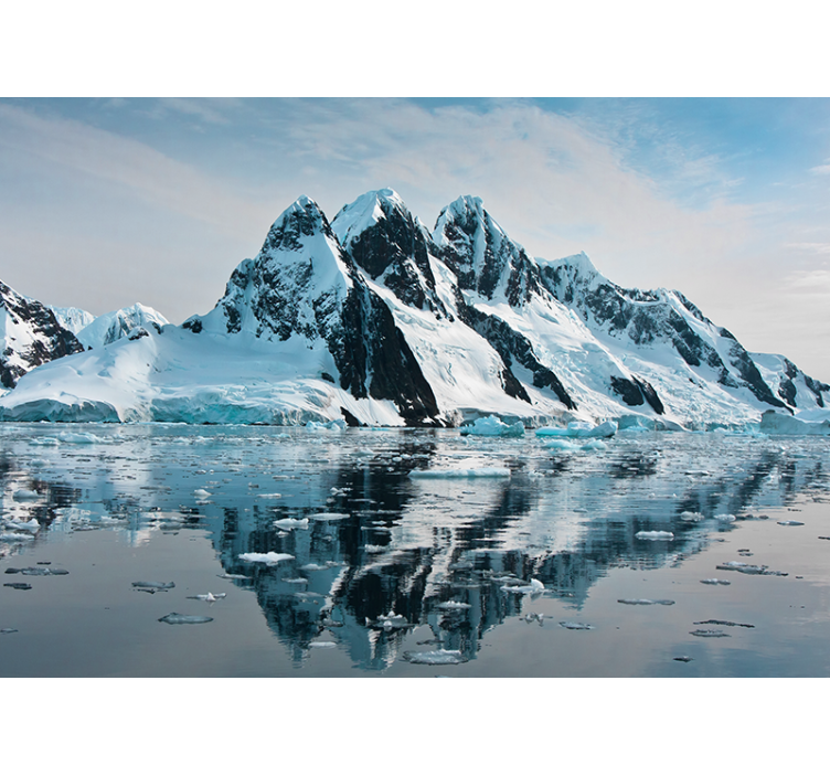 3D hidden ice berg Wall Mural - TenStickers