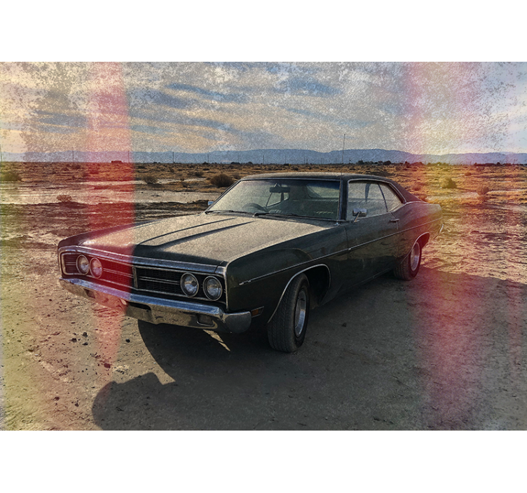 Classic Car Nostalgia wall mural vehicle - TenStickers