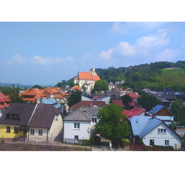 Charming Rural Village city wall mural - TenStickers