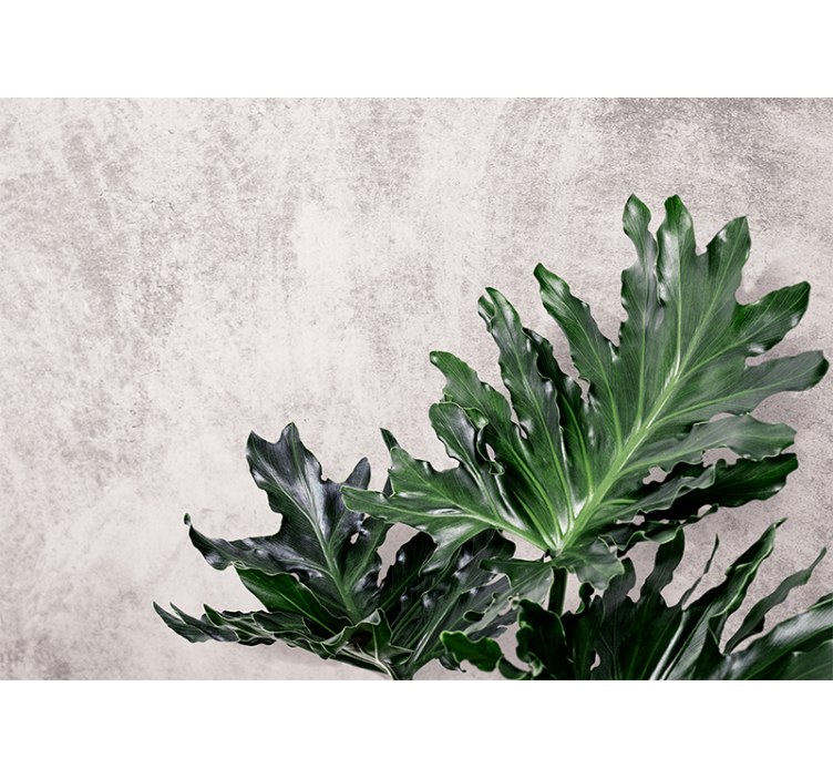Wall mural nature lush leafy greens - TenStickers