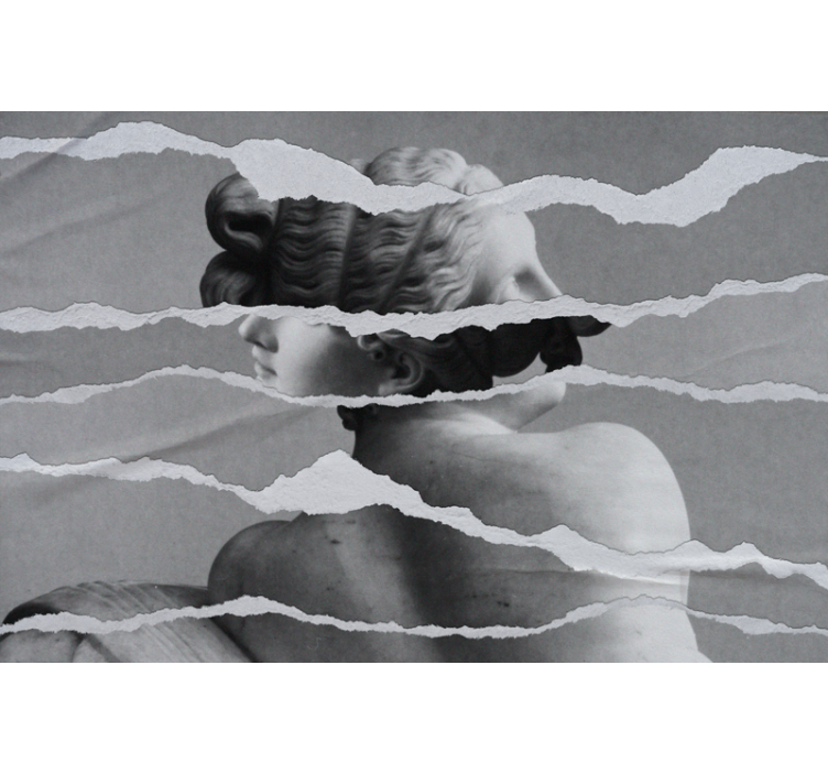 Art wall mural classic sculptural elegance - TenStickers