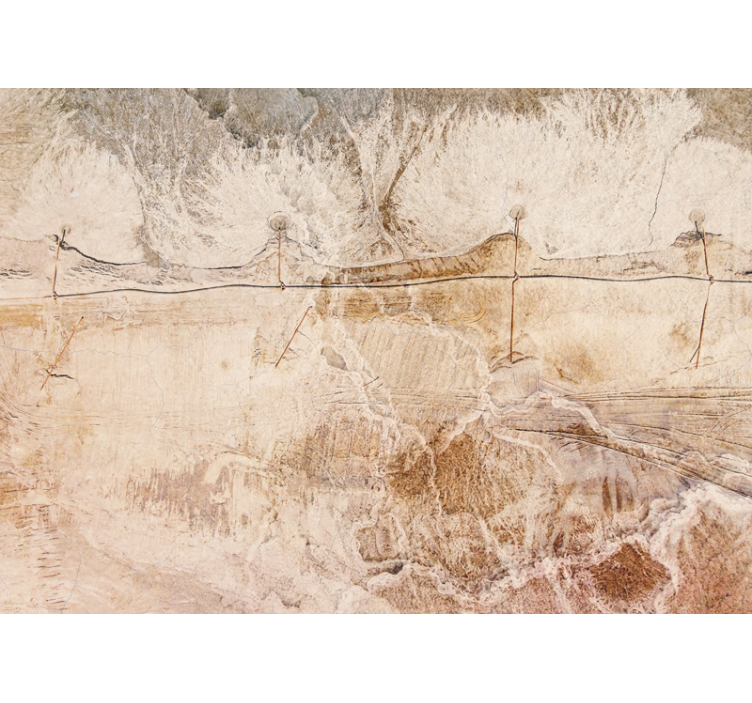 Mural stone wall natural texture design - TenStickers