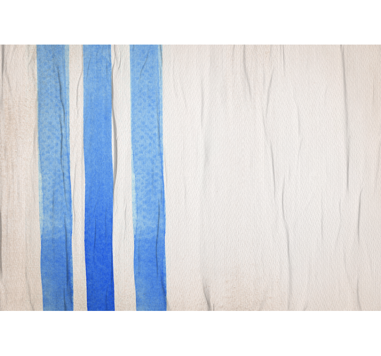 Texture wall mural blue stripe pattern - TenStickers