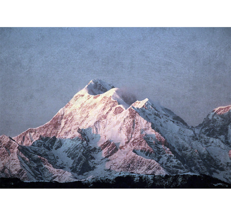 Wall mural mountain grand mountain peak - TenStickers